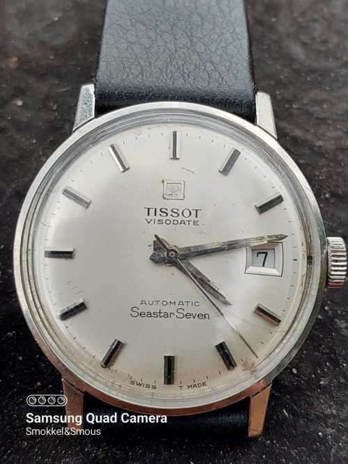 Tissot Visodate Automatic seastar 7 34mm ex crown Original Crown SERVICED