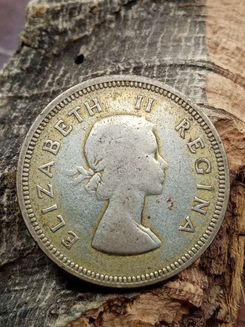 Suid Afrika 1954 2 Shilling