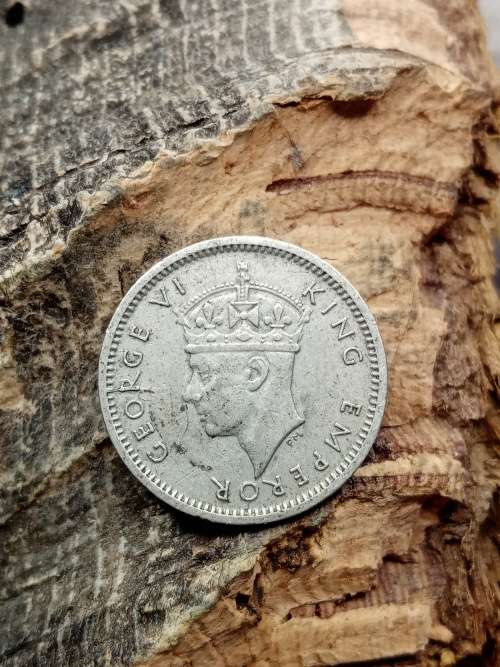 Southern Rhodesia three pence 1947