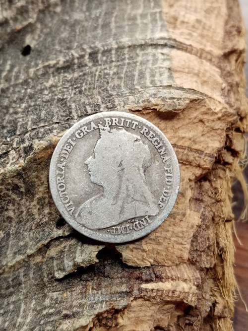 United Kingdom three pence 1900