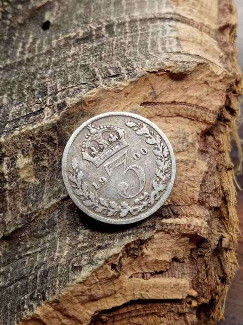 United Kingdom three pence 1900