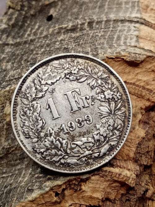Switzerland 1 Franc 1939