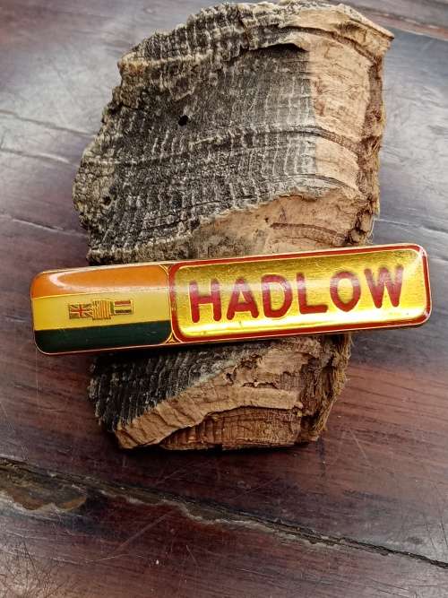 Hadlow Name Badge