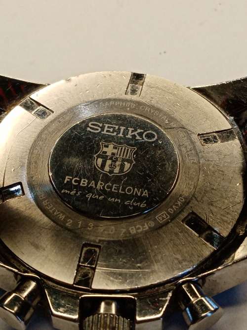 Seiko Sportura Made for FC Barcelona football club