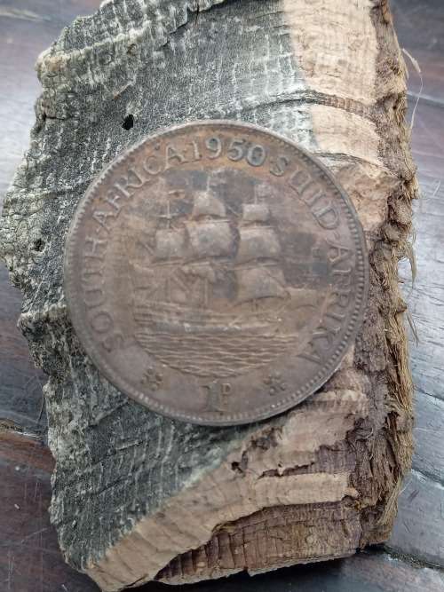 South Africa 1 penny 1950