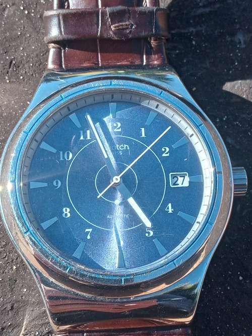 Swatch automatic absolutely stunning condition 42mm ex crown