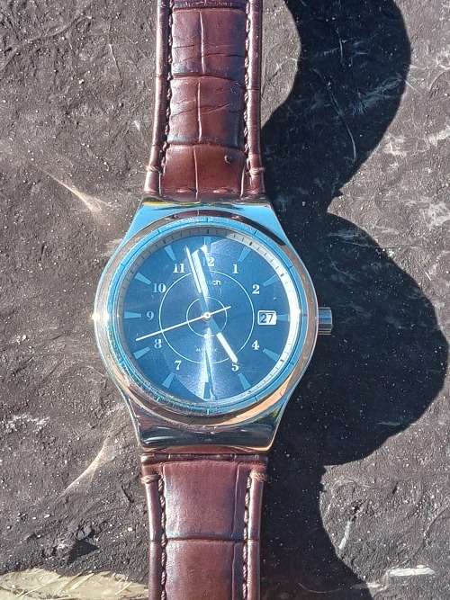 Swatch automatic absolutely stunning condition 42mm ex crown