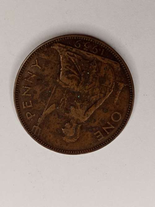 United Kingdom One penny  1939