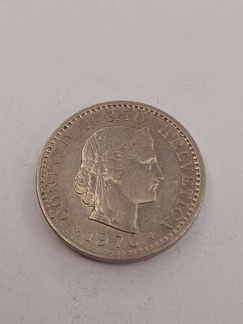 Switzerland 20 rappen 1970