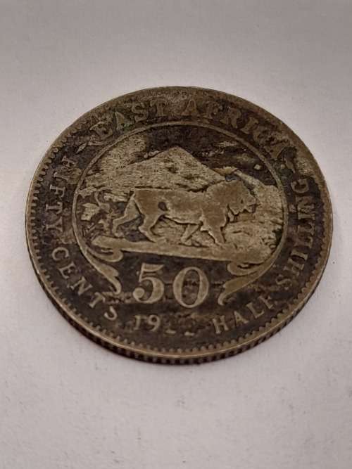 British East Africa 50 cents 1922