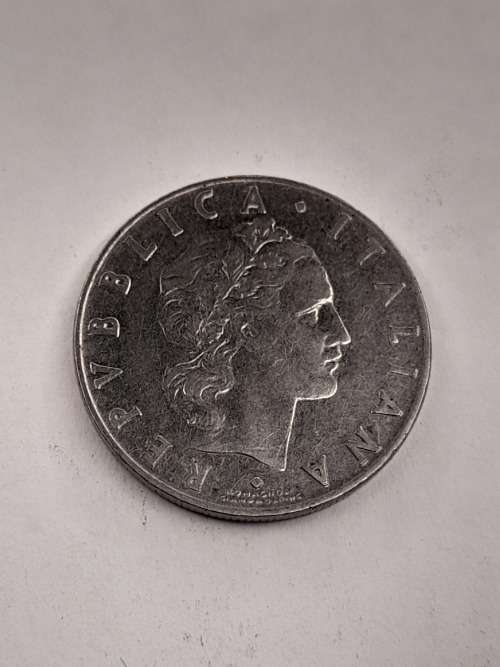 Italy 5 lire 1955