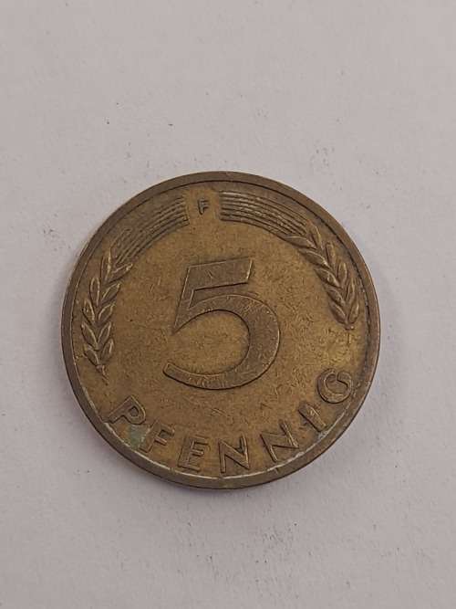 Germany 1950 5 pfennig