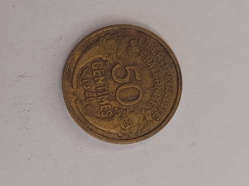 France 50 centimes 1941