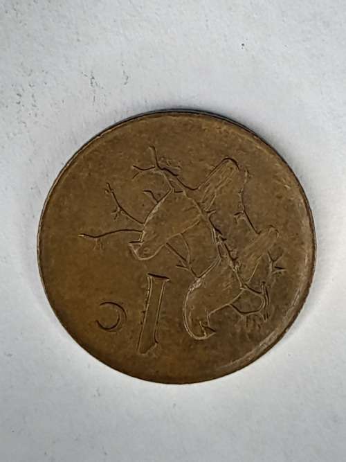 South Africa 1 cent 1988