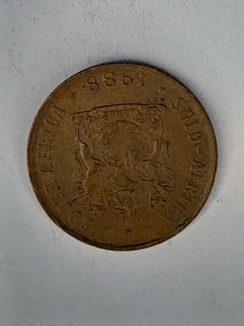 South Africa 1 cent 1988