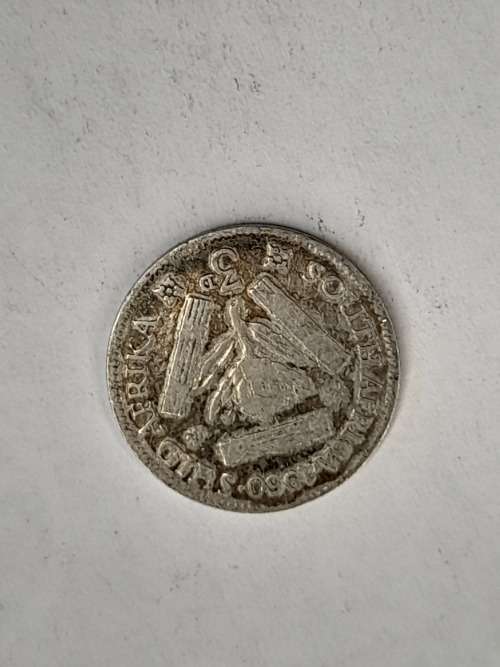 South Africa three pence 1950