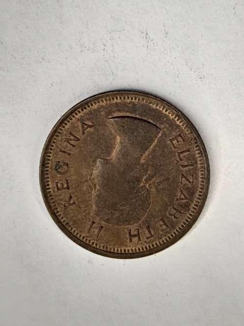 South Africa 1/4 penny 1953