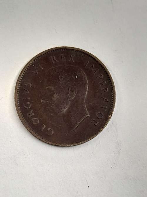 South Africa 1/4 penny 1945