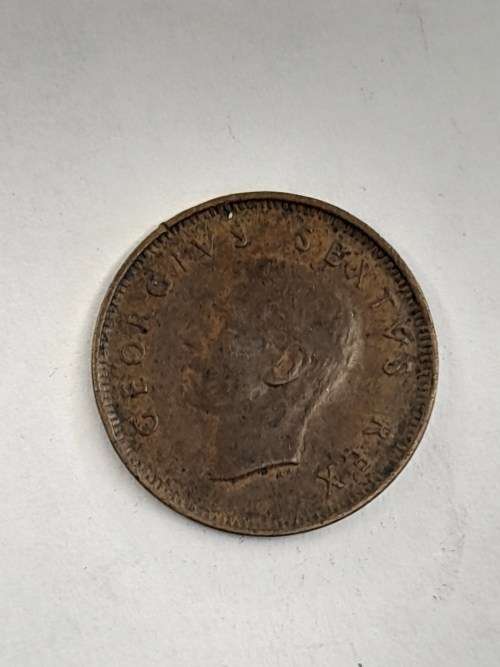 South Africa 1/4 penny 1950