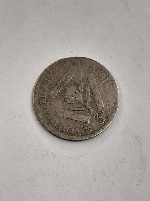 South Africa three pence 1935