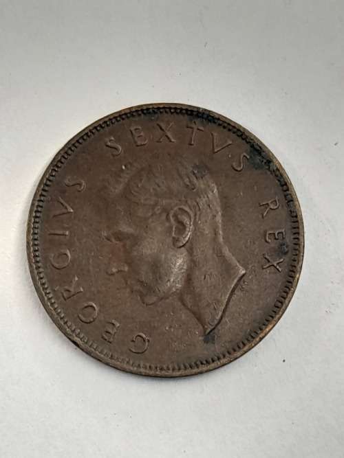 South Africa 1/2 penny 1952