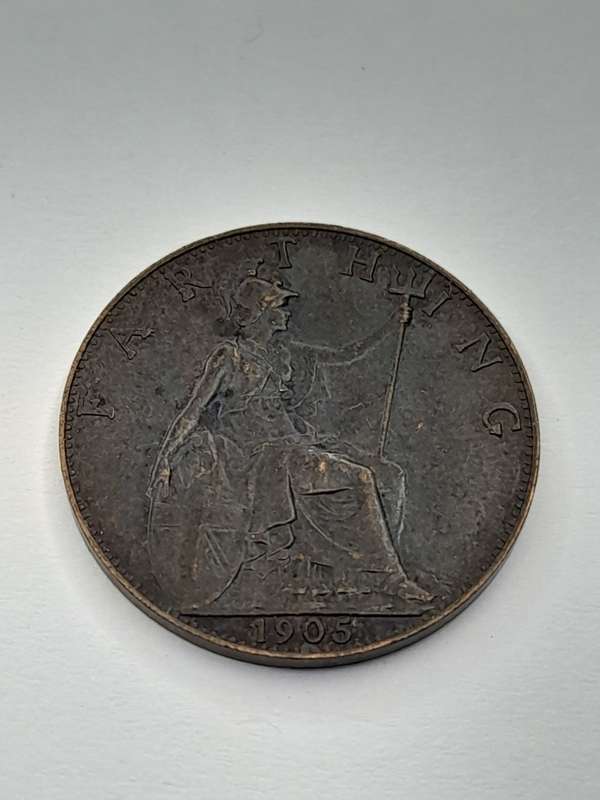 United Kingdom 1 farthing 1905