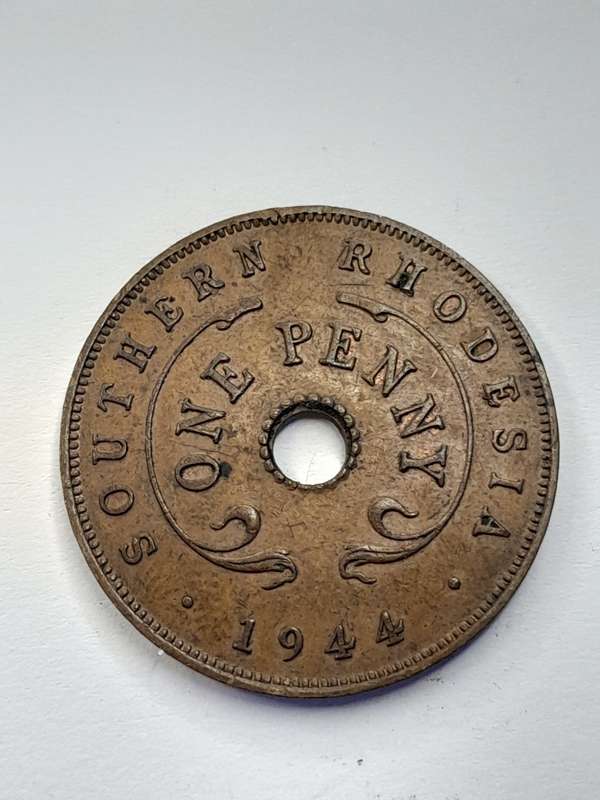 Southern Rhodesia 1944 one penny