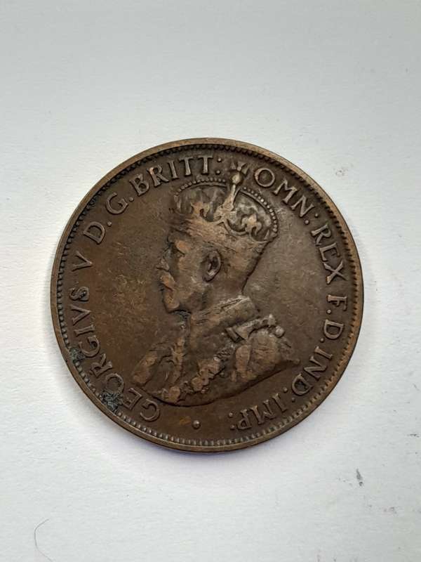 Australia 1/2 penny 1913