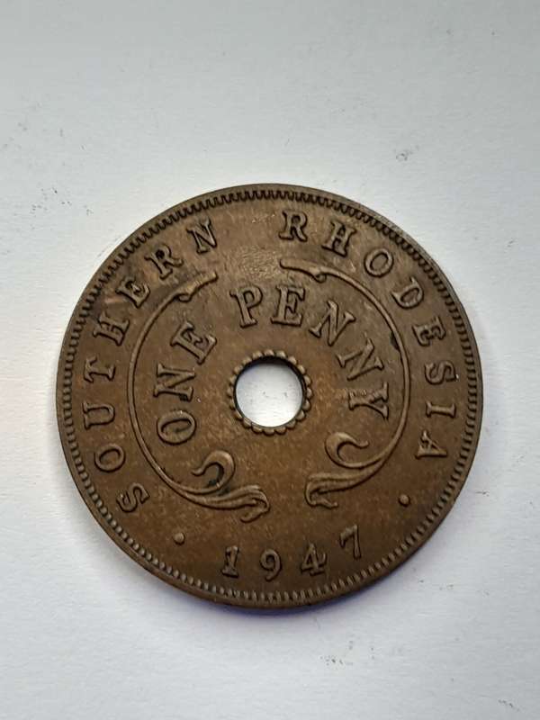 Southern Rhodesia 1 penny 1947