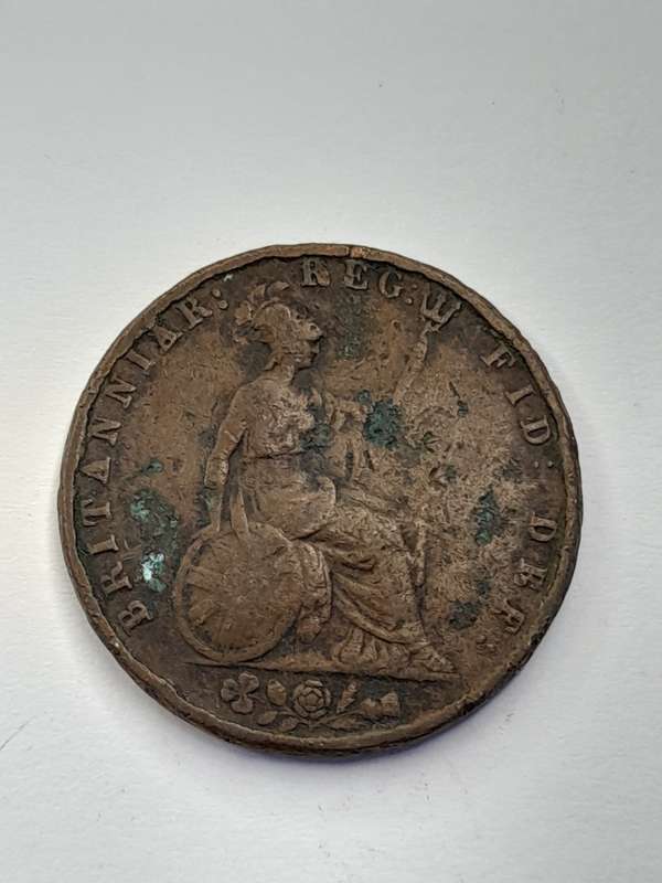 United Kingdom 1/2 penny 1844