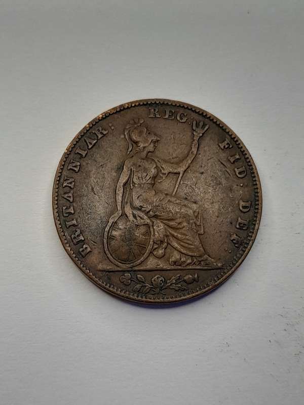 United Kingdom 1 farthing 1853