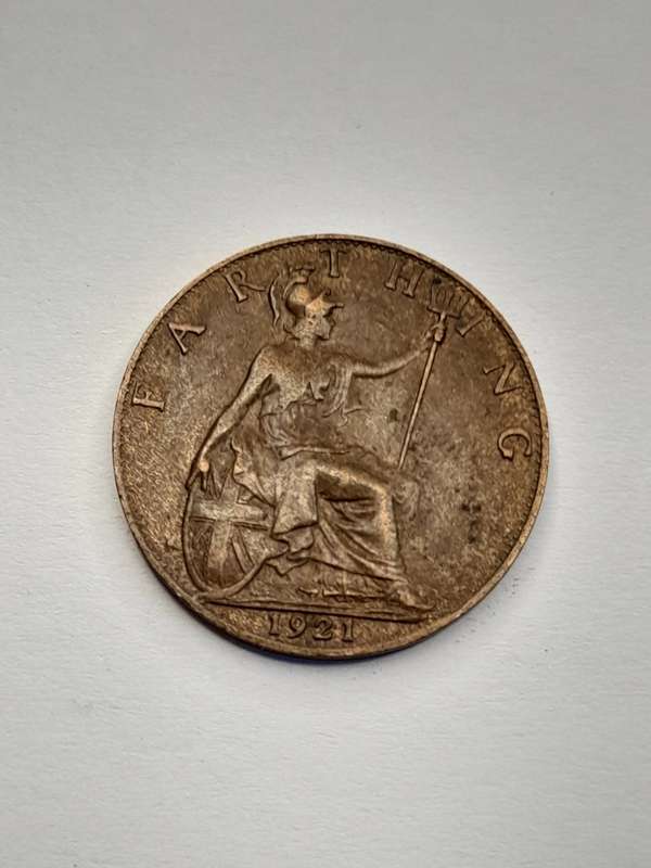 United Kingdom 1921 farthing