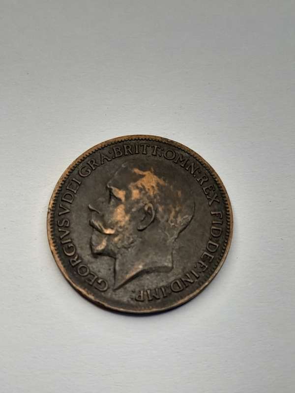 United Kingdom 1917 farthing
