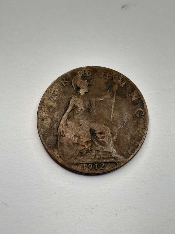 United Kingdom 1912 farthing