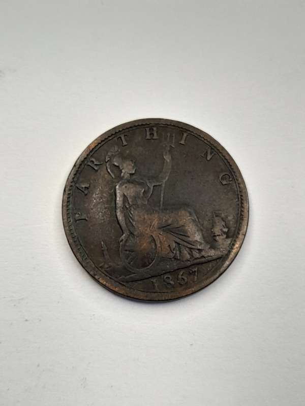 United Kingdom 1867 farthing