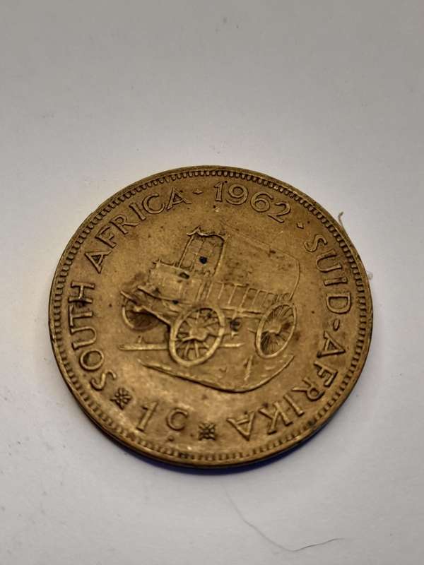 South Africa 1 Cent 1962