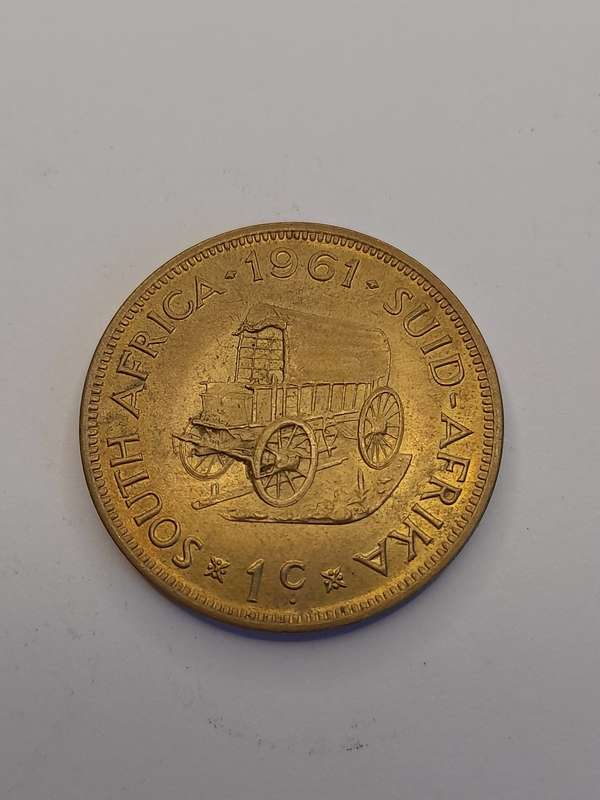 South Africa 1 Cent 1961