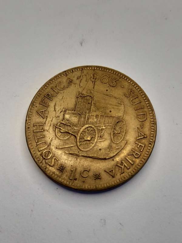 South Africa 1 Cent 1963
