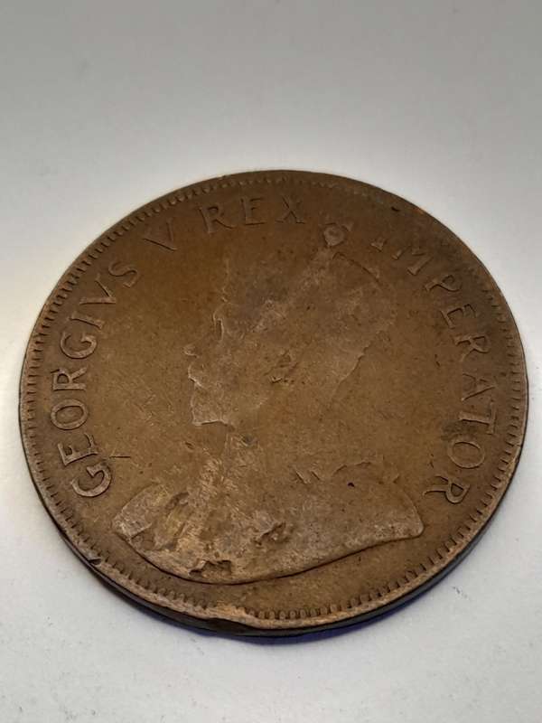 South Africa 1 Penny 1934