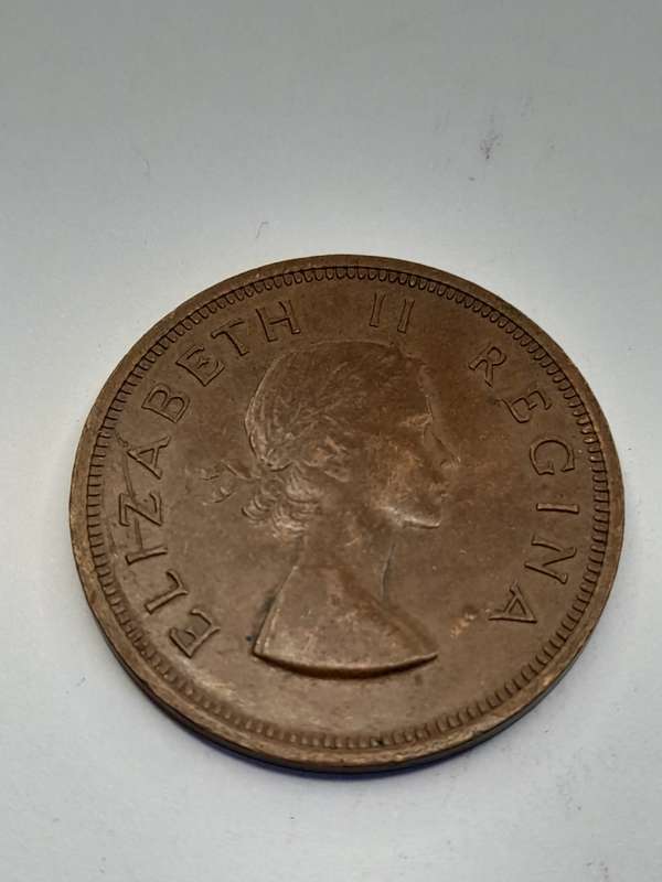 South Africa 1 Penny 1954