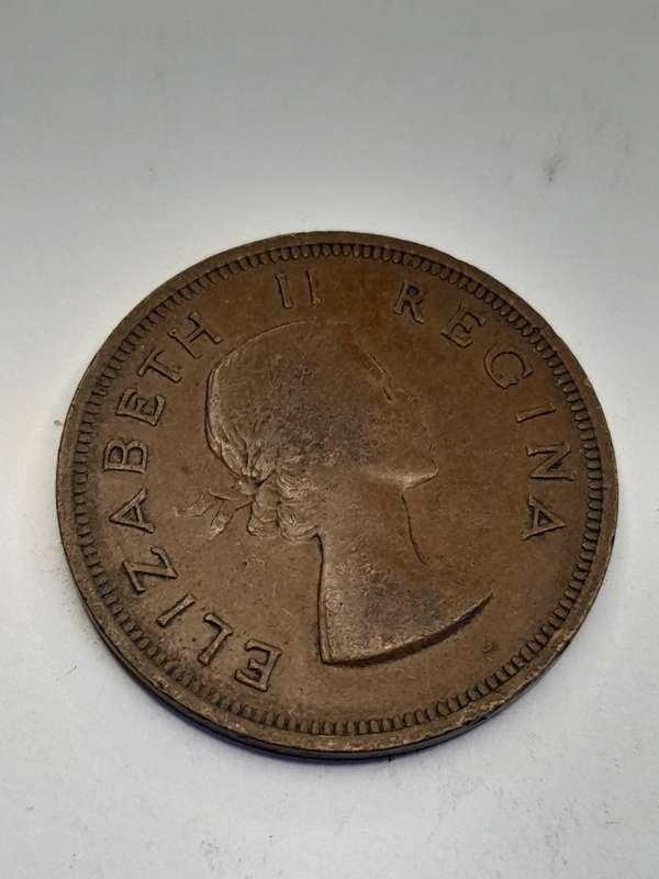 South Africa 1 Penny 1956