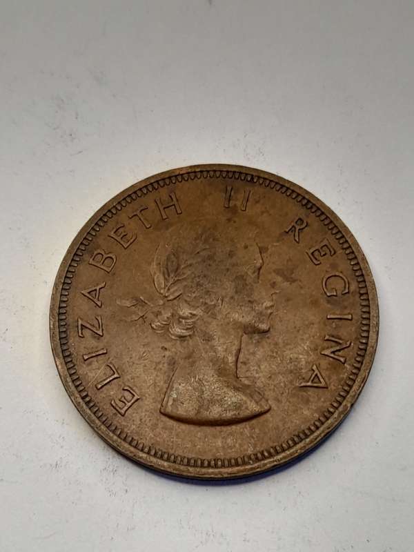 South Africa 1 Penny 1958