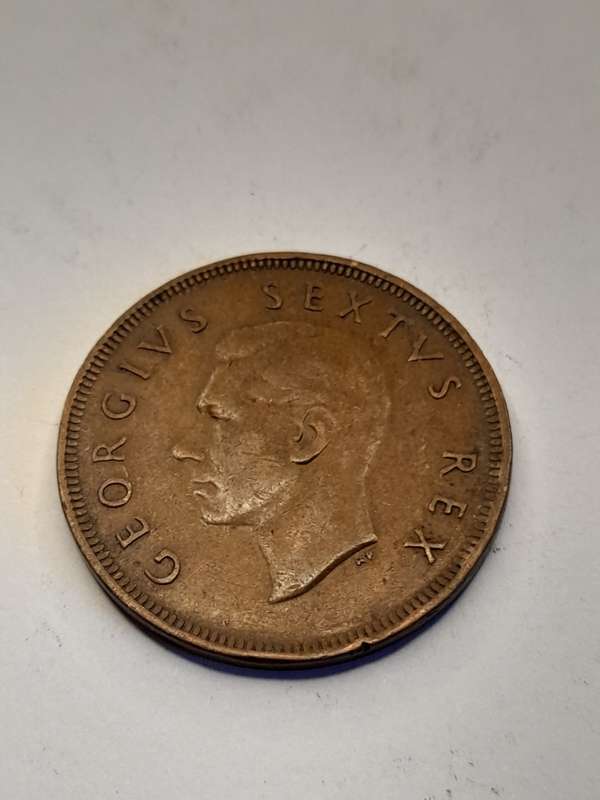 South Africa 1 Penny 1950