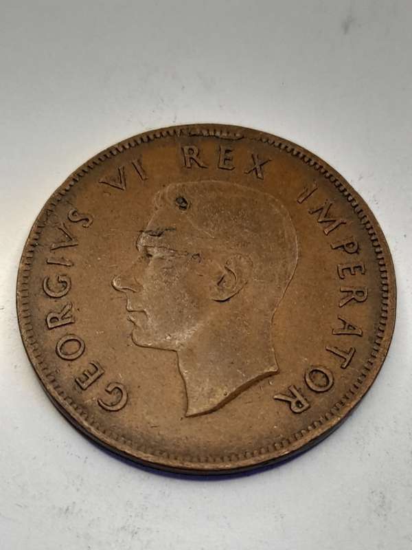 South Africa 1 Penny 1943