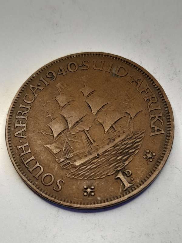 South Africa 1 Penny 1941