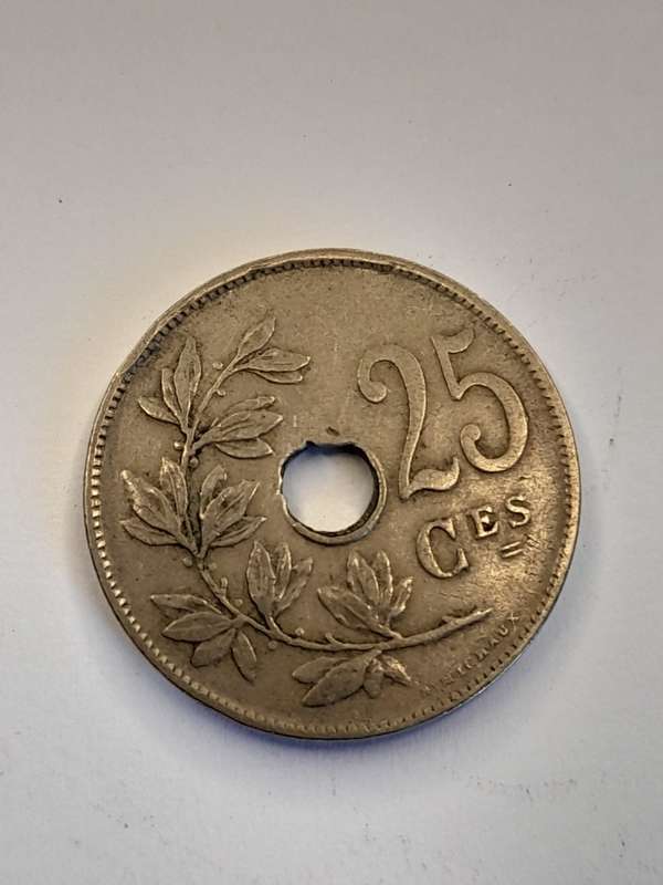 Belgium 25 centimes 1923