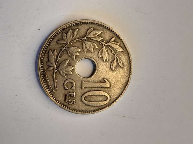 Belgium 10 centimes 1923
