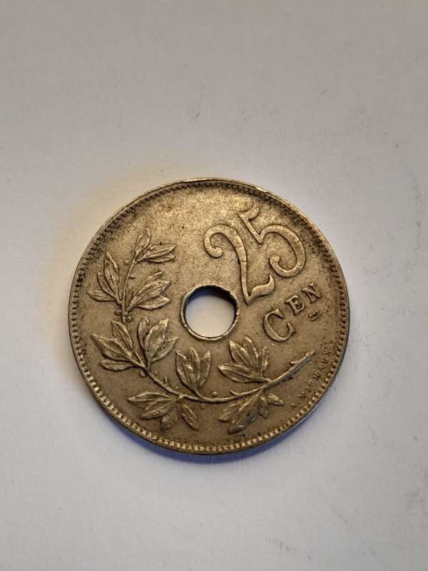 Belgium 25 centimes 1928