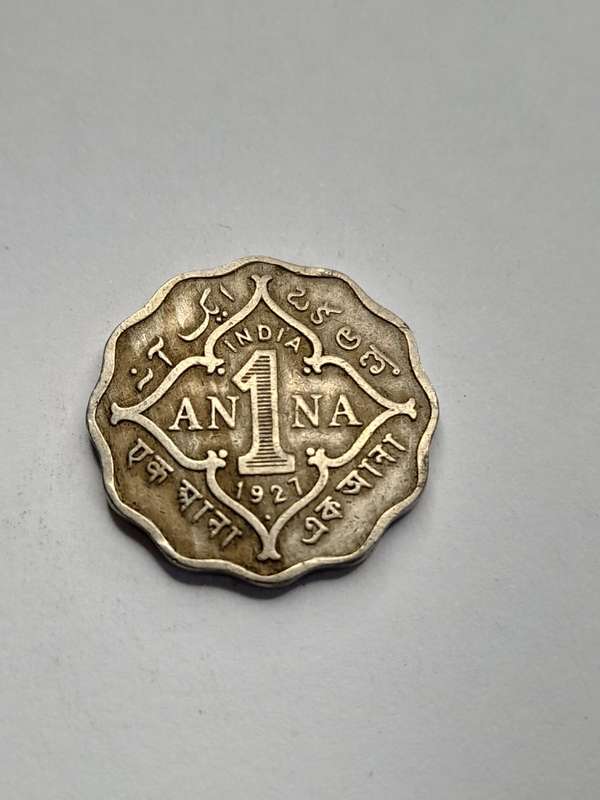 India - British 1 Anna 1927