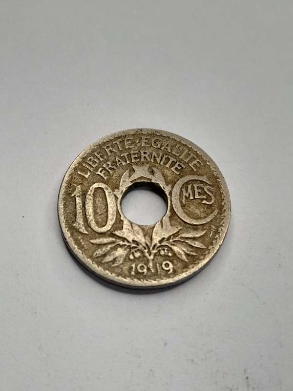 France 10 centimes 1919